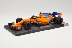 McLaren MCL33 Renault #14 F. Alonso Last F1 Race Abu Dhabi GP 2018 Minichamps 1:18 537183914 Metall - pilt 2/6