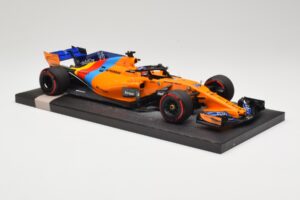 McLaren MCL33 Renault #14 F. Alonso Last F1 Race Abu Dhabi GP 2018 Minichamps 1:18 537183914 Metall - pilt 4/6