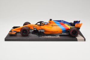 McLaren MCL33 Renault #14 F. Alonso Last F1 Race Abu Dhabi GP 2018 Minichamps 1:18 537183914 Metall