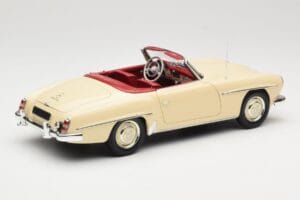 Mercedes 190 SL W121 Beež Minichamps 1:18 103037034 Metall - pilt 3/8