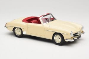 Mercedes 190 SL W121 Beež Minichamps 1:18 103037034 Metall - pilt 6/8
