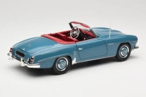 Mercedes 190 SL W121 Sinine Minichamps 1:18 103037033 Metall - pilt 3/8