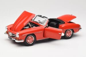 Mercedes 190 SL W121 Guards Red Minichamps 1:18 100037032 Metall - pilt 2/8