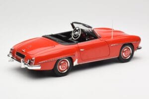 Mercedes 190 SL W121 Guards Red Minichamps 1:18 100037032 Metall - pilt 3/8