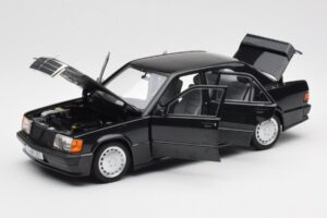 Mercedes 190E 2.3-16 W201 Must Diileri Väljaanne Norev 1:18 B66040663 Metall - pilt 2/8