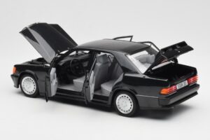 Mercedes 190E 2.3-16 W201 Must Diileri Väljaanne Norev 1:18 B66040663 Metall - pilt 5/8