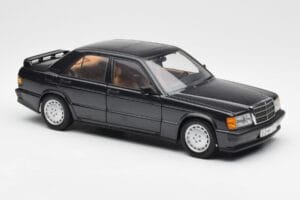 Mercedes 190E 2.3-16 W201 Sinimust Metallic AUTOart 1:18 76122 Metall - pilt 6/8