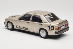 Mercedes 190E 2.3-16 W201 #1 N. Lauda Race of Champions Nurburgring 1984 AUTOart 1:18 88431 Metall - pilt 7/8