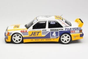 Mercedes 190E 2.5-16 EVO 1 W201 Team MS-Jet #4 R. Asch DTM 1989 Minichamps 1:18 155893604 Metall - pilt 3/6