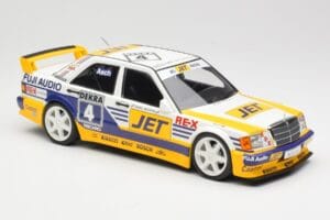Mercedes 190E 2.5-16 EVO 1 W201 Team MS-Jet #4 R. Asch DTM 1989 Minichamps 1:18 155893604 Metall - pilt 4/6
