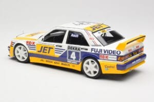 Mercedes 190E 2.5-16 EVO 1 W201 Team MS-Jet #4 R. Asch DTM 1989 Minichamps 1:18 155893604 Metall - pilt 5/6