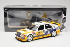 Mercedes 190E 2.5-16 EVO 1 W201 Team MS-Jet #4 R. Asch DTM 1989 Minichamps 1:18 155893604 Metall - pilt 6/6