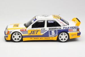 Mercedes 190E 2.5-16 EVO 1 W201 Team MS-Jet #5 M. Reuter DTM 1989 Minichamps 1:18 155893605 Metall - pilt 3/6