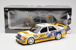Mercedes 190E 2.5-16 EVO 1 W201 Team MS-Jet #5 M. Reuter DTM 1989 Minichamps 1:18 155893605 Metall - pilt 6/6