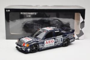Mercedes 190E 2.5-16 EVO 1 W201 Team Snobeck #11 D. Snobeck DTM 1989 Minichamps 1:18 155893611 Metall - pilt 6/6