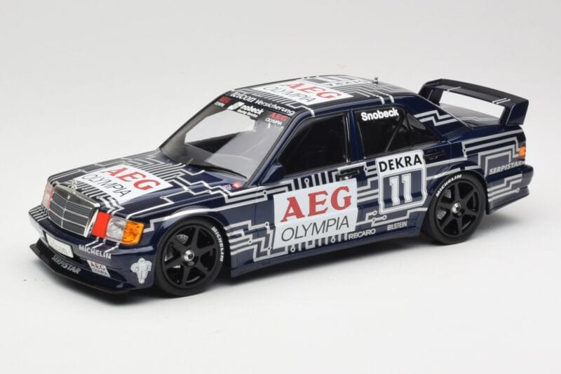 Mercedes 190E 2.5-16 EVO 1 W201 Team Snobeck #11 D. Snobeck DTM 1989 Minichamps 1:18 155893611 Metall