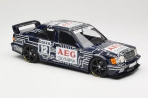 Mercedes 190E 2.5-16 EVO 1 W201 Team Snobeck #12 A. Cudini DTM 1989 Minichamps 1:18 155893612 Metall - pilt 4/6
