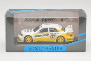 Mercedes 190E 2.5-16 Evo 2 W201 #22 MS Kärcher Schmickler DTM 1990 Minichamps 1:43 13120 Metall - pilt 4/4