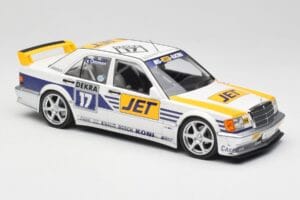 Mercedes 190E 2.5-16 EVO I W201 #17 Team MS-Jet J. van Ommen DTM 1990 Minichamps 1:18 155903617 Metall - pilt 2/6