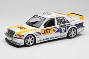 Mercedes 190E 2.5-16 EVO I W201 #17 Team MS-Jet J. van Ommen DTM 1990 Minichamps 1:18 155903617 Metall