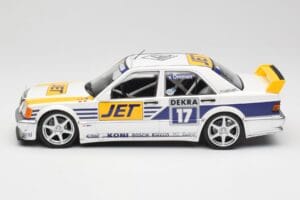 Mercedes 190E 2.5-16 EVO I W201 #17 Team MS-Jet J. van Ommen DTM 1990 Minichamps 1:18 155903617 Metall - pilt 5/6