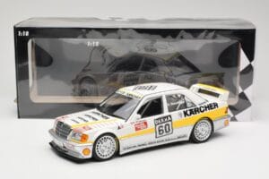 Mercedes 190E 2.5-16 EVO I W201 #60 Team AMG Mercedes K. Wendlinger DTM 1990 Minichamps 1:18 155903660 Metall - pilt 6/6