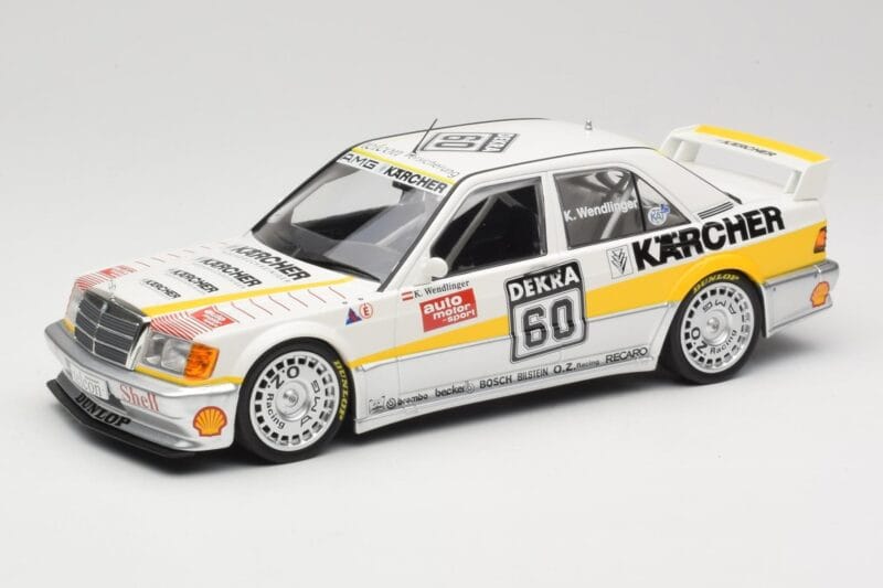 Mercedes 190E 2.5-16 EVO I W201 #60 Team AMG Mercedes K. Wendlinger DTM 1990 Minichamps 1:18 155903660 Metall