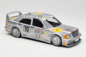 Mercedes 190E 2.5-16 EVO II W201 #10 Zung Fu B. Schneider Guia Race Macau 1992 Minichamps 1:18 155923610 Metall - pilt 2/6