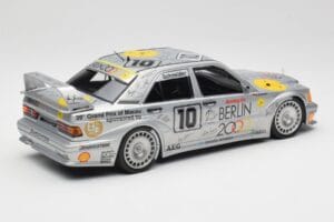 Mercedes 190E 2.5-16 EVO II W201 #10 Zung Fu B. Schneider Guia Race Macau 1992 Minichamps 1:18 155923610 Metall - pilt 3/6