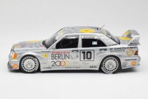 Mercedes 190E 2.5-16 EVO II W201 #10 Zung Fu B. Schneider Guia Race Macau 1992 Minichamps 1:18 155923610 Metall - pilt 5/6