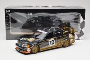 Mercedes 190E 2.5-16 EVO II W201 #10 Zung Fu N. Amorim Guia Race Macau 1991 Minichamps 1:18 155913610 Metall - pilt 6/6