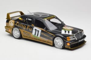 Mercedes 190E 2.5-16 EVO II W201 #11 K. Thiim Guia Race Macau 1991 Minichamps 1:18 155913611 Metall - pilt 2/6