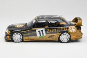 Mercedes 190E 2.5-16 EVO II W201 #11 K. Thiim Guia Race Macau 1991 Minichamps 1:18 155913611 Metall - pilt 5/6