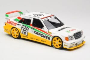 Mercedes 190E 2.5-16 EVO II W201 #12 Team Mass Schons J. van Ommen DTM 1992 Minichamps 1:18 155923612 Metall - pilt 2/6