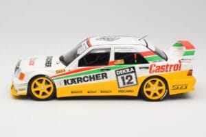 Mercedes 190E 2.5-16 EVO II W201 #12 Team Mass Schons J. van Ommen DTM 1992 Minichamps 1:18 155923612 Metall - pilt 5/6