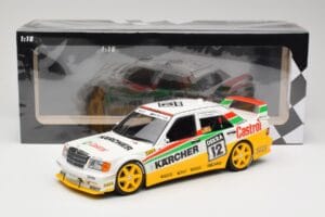 Mercedes 190E 2.5-16 EVO II W201 #12 Team Mass Schons J. van Ommen DTM 1992 Minichamps 1:18 155923612 Metall - pilt 6/6