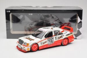 Mercedes 190E 2.5-16 EVO II W201 #78 Team AMG E. Lohr DTM 1991 Minichamps 1:18 155913678 Metall - pilt 6/6