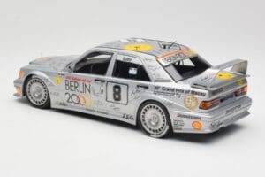 Mercedes 190E 2.5-16 EVO II W201 #8 Zung Fu E. Lohr Guia Race Macau 1992 Minichamps 1:18 155923608 Metall - pilt 4/6