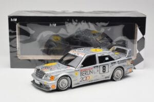 Mercedes 190E 2.5-16 EVO II W201 #8 Zung Fu E. Lohr Guia Race Macau 1992 Minichamps 1:18 155923608 Metall - pilt 6/6