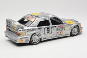 Mercedes 190E 2.5-16 EVO II W201 #9 Zung Fu K. Ludwig Guia Race Macau 1992 Minichamps 1:18 155923609 Metall - pilt 3/6