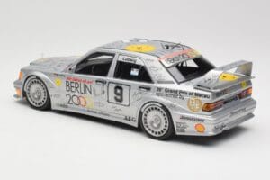 Mercedes 190E 2.5-16 EVO II W201 #9 Zung Fu K. Ludwig Guia Race Macau 1992 Minichamps 1:18 155923609 Metall - pilt 4/6