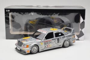 Mercedes 190E 2.5-16 EVO II W201 #9 Zung Fu K. Ludwig Guia Race Macau 1992 Minichamps 1:18 155923609 Metall - pilt 6/6