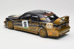 Mercedes 190E 2.5-16 EVO II W201 #9 Zung Fu K. Ludwig Guia Race Macau 1991 Minichamps 1:18 155913609 Metall - pilt 4/6