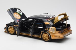 Mercedes 190E 2.5-16 Evo II #9 K. Ludwig Macau GP 3rd Place 1991 AUTOart 1:18 89135 Metall - pilt 5/8