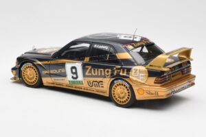 Mercedes 190E 2.5-16 Evo II #9 K. Ludwig Macau GP 3rd Place 1991 AUTOart 1:18 89135 Metall - pilt 7/8