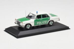 Mercedes 200 W115 Politsei Minichamps 1:43 400034090 Metall - pilt 2/4