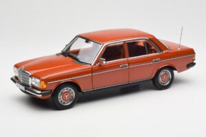 Mercedes 200 W123 English Punane Diileri Väljaanne Norev 1:18 B66040653 Metall