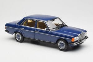 Mercedes 200 W123 Surf Sinine Norev 1:18 183710 Metall - pilt 6/8