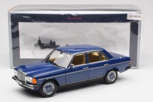 Mercedes 200 W123 Surf Sinine Norev 1:18 183710 Metall - pilt 8/8