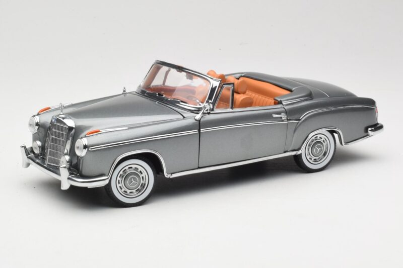 Mercedes 220 SE W128 Kabriolett Grey Metallic Sun Star 1:18 3352-M1 Metall
